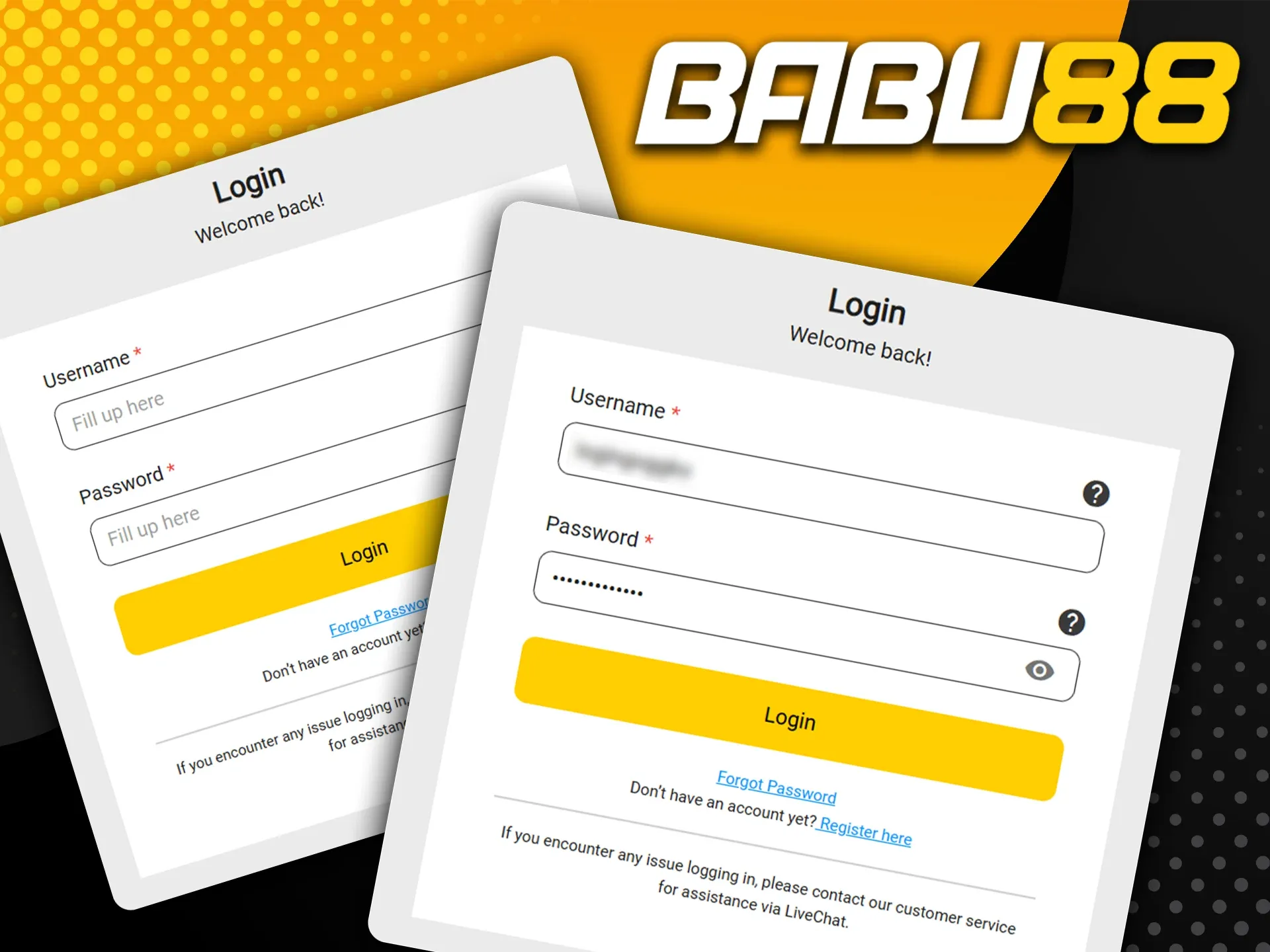 Babu88 Casino Login