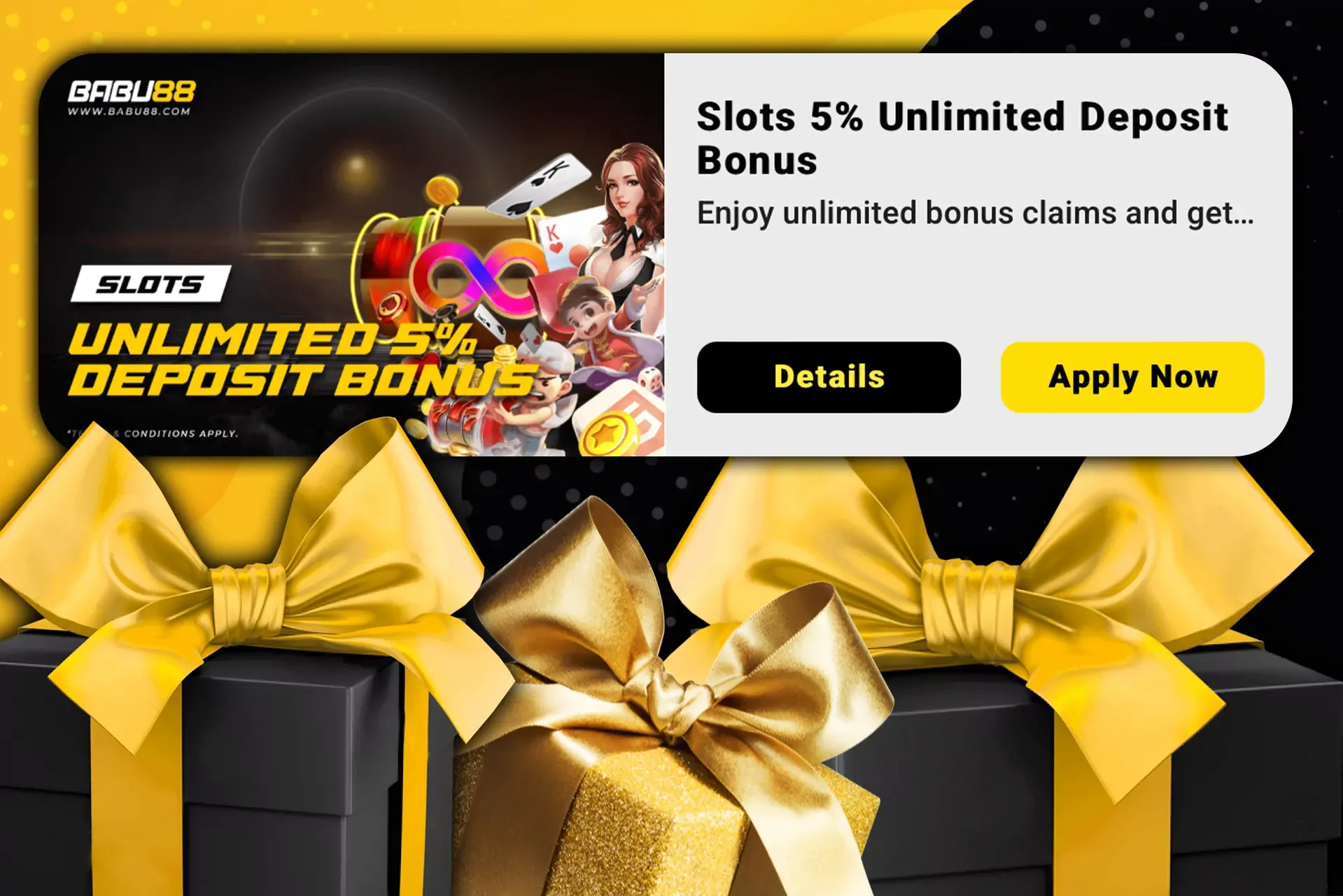 Babu88 Deposit Bonus